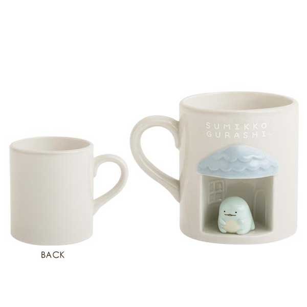 Sumikko Gurashi : Sumikko's Favorite Tokage Grey 3D Porcelain Mug