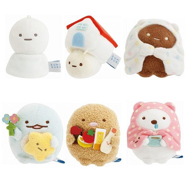 Sumikko Gurashi : Sumikko's Favorite Beanie Plush (SS) Set