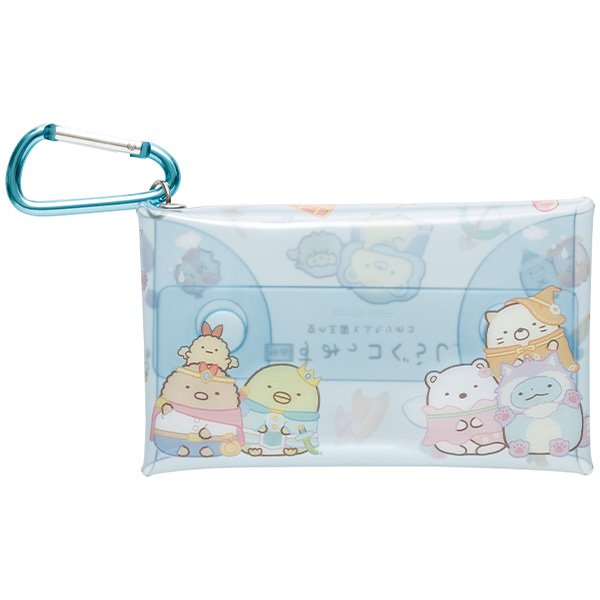 Sumikko Gurashi The Movie: The Sky Kingdom and Two Children Pouch with keychain (2 design)