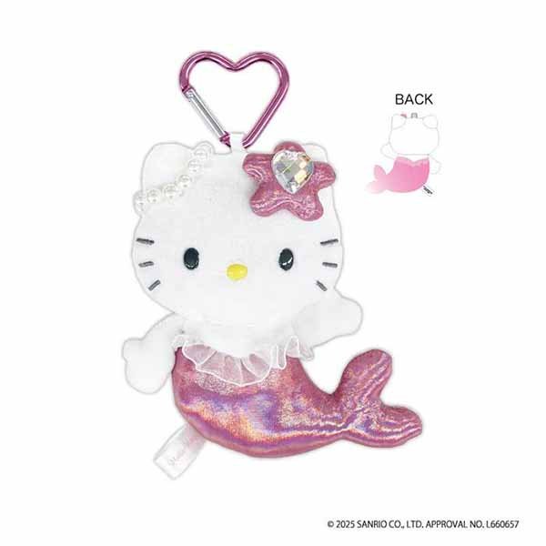 Hello Kitty Fantasy Key Holder Mermaid Dark Pink