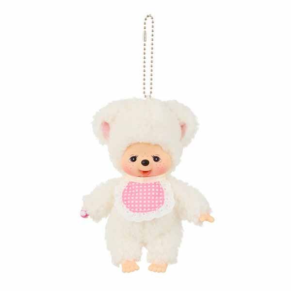 Monchhichi Sheep Mascot Keychain - Chamu Sleepy