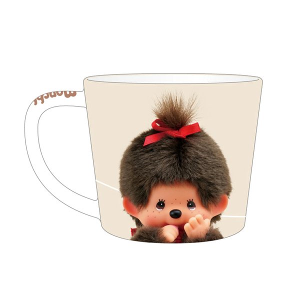 Monchhichi Ceramic mug (beige)