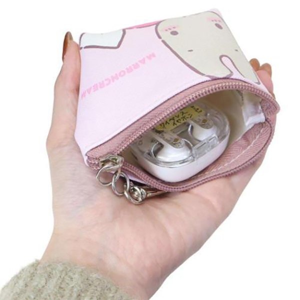 Marron Cream Sanrio Triangular Mini Pouch