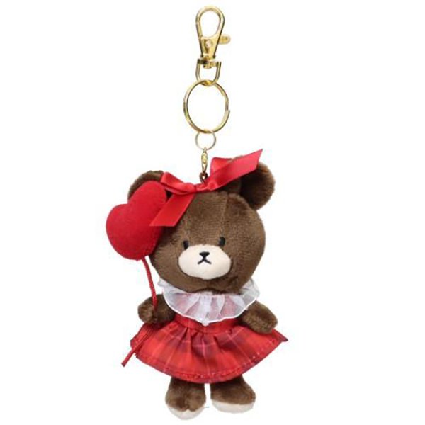 Gloomy The Naughty Grizzly – Gloomy Bear Ribbon Angel keychain (Pink)