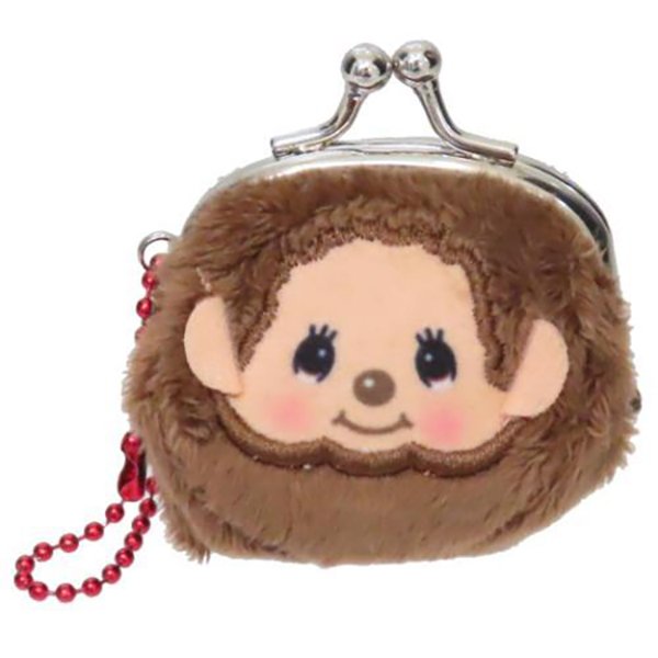 Monchhichi Mini twist clasp coin pouch keychain