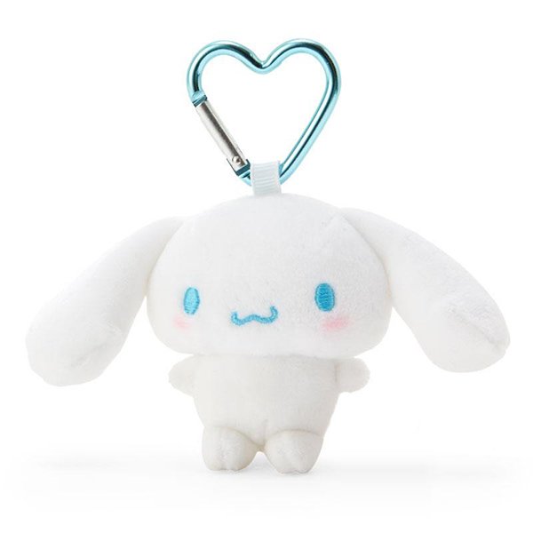 Always Together Retro Twin Rabbit Angels Laying Down Keychain Plush