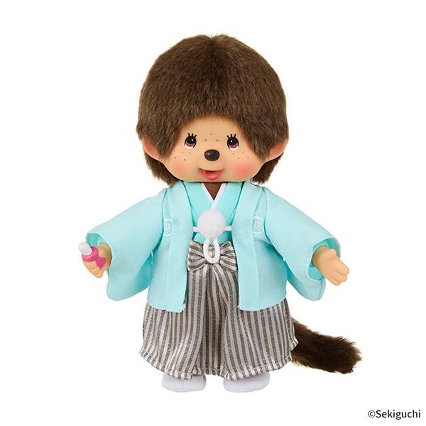 Monchhichi Mascot Figure - Kimono Boy