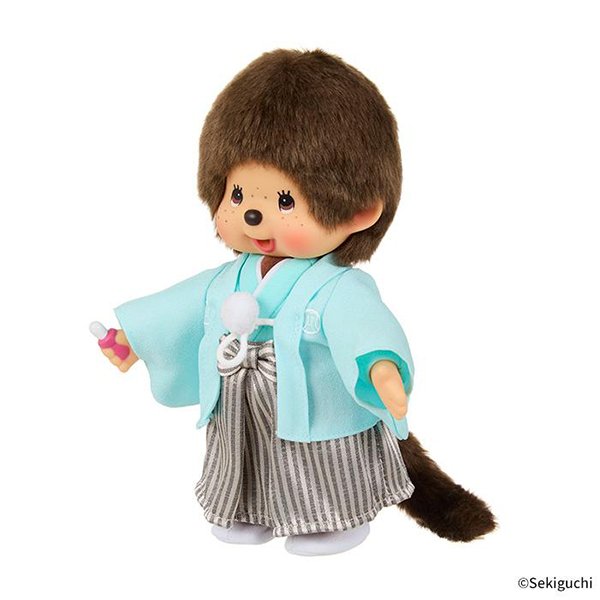 Monchhichi Mascot Figure - Kimono Boy
