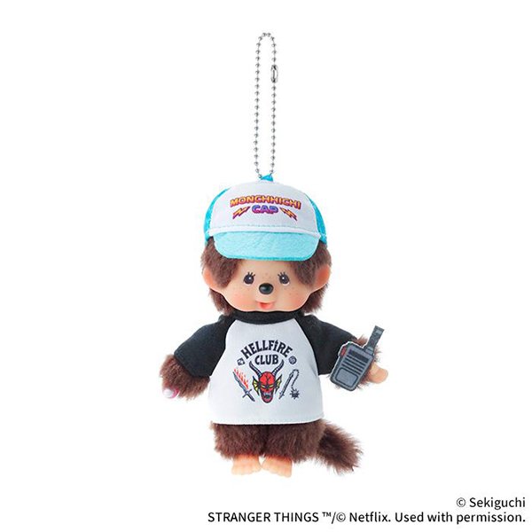 Monchhichi x Stranger Things Keychain Charm (Boy)