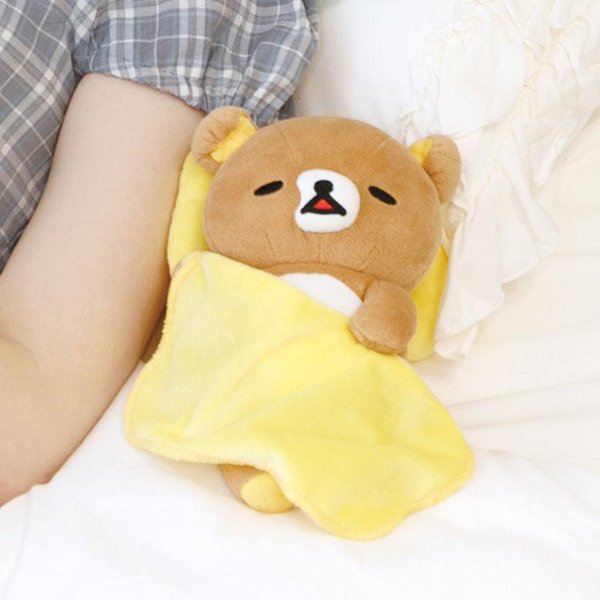 Rilakkuma : Rilakkuma Sleeping Together Sleepy Head Plush Toy