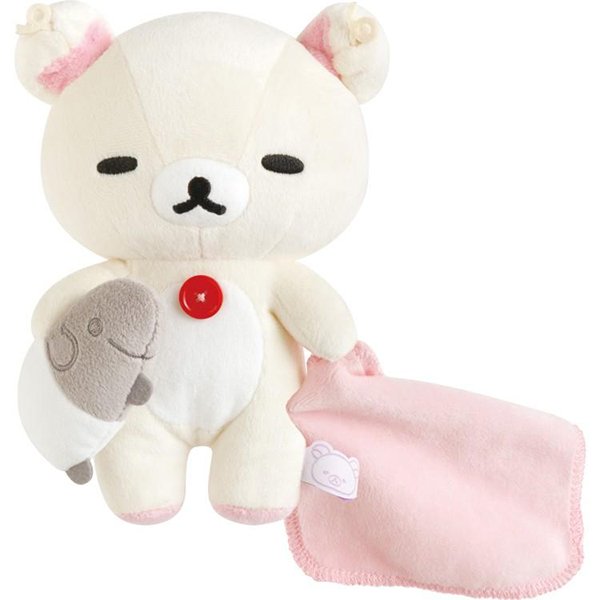 Korilakkuma : Rilakkuma Sleeping Together Sleepy Head Plush Toy