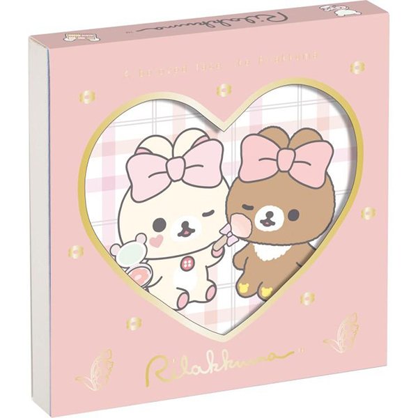 Rilakkuma : Makeup Rilakkuma Korikogu Square Memo Pad (Set of 2)