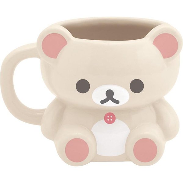 Korilakkuma : Makeup Rilakkuma 3D Porcelain Mug