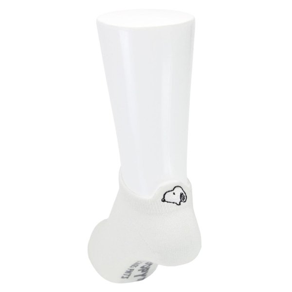 Snoopy Cooling Back Point Socks - Snoopy White
