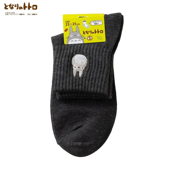My Neighbor Totoro Ladies Socks Grey