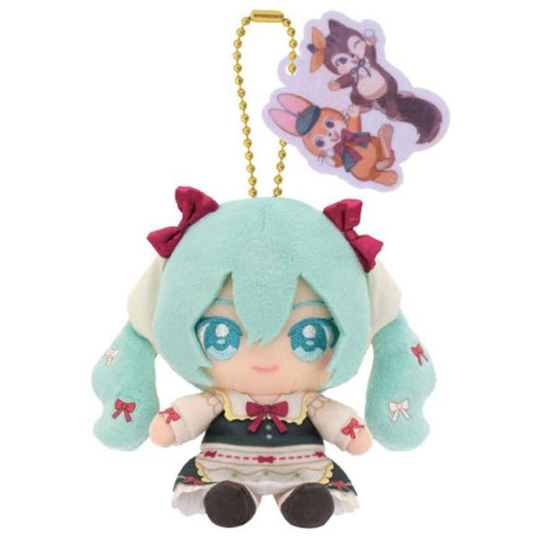 HATUNE MIKU Cuppy Ramune Chibi Plush Keychain