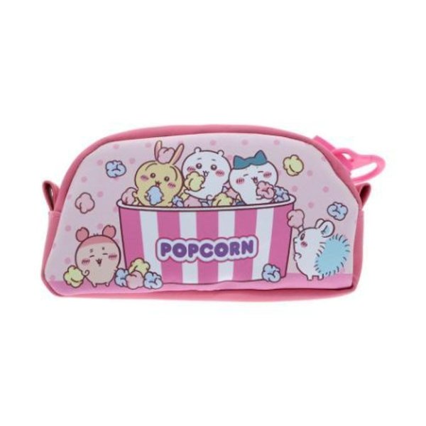 Chiikawa Pen Pouch Dekka Zip Pen Case Pink