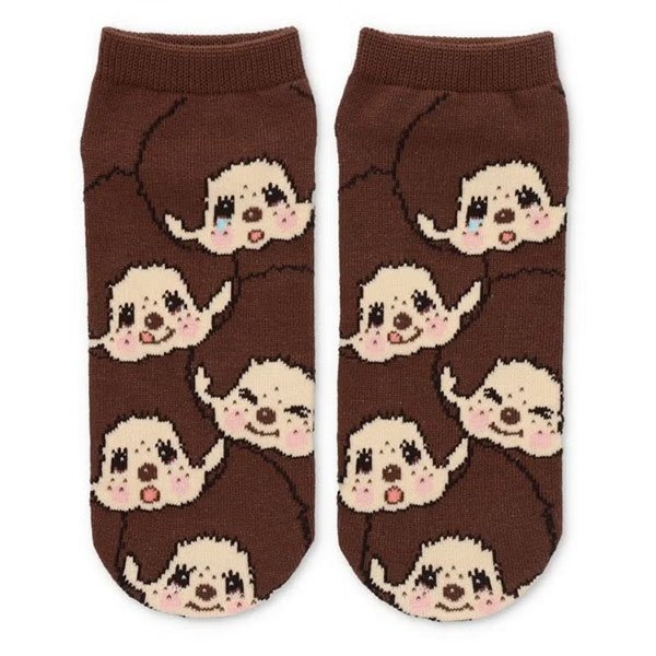 Monchhichi Ankle Socks (Face)