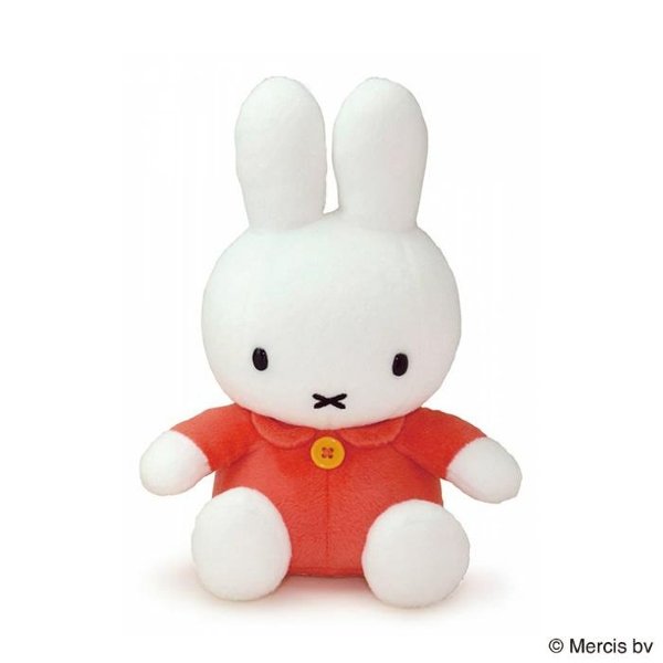 Miffy Plush Toy (S) - Sitting : Orange