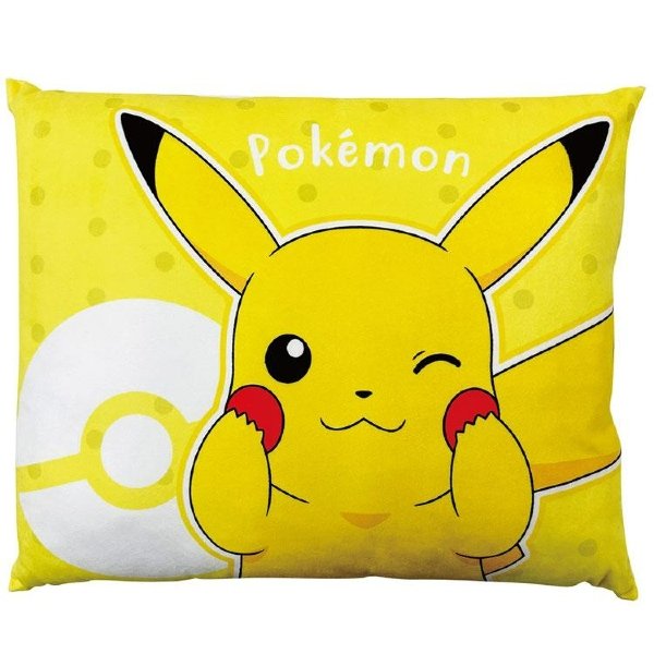 Pokemon Character Cushion Square Cushion Pikachu