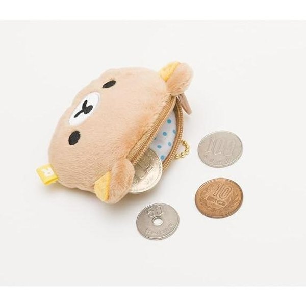 Kiiroitori Mini Plush Coin Case with Ball Chain