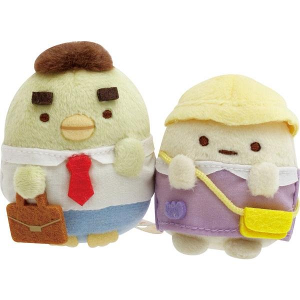 Sumikko Gurashi : Minikko Nursery School Penguin? Office Worker Dad & Tapioca Scene Plush Toy