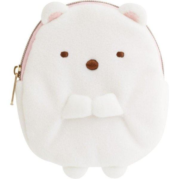 Sumikko Gurashi Plush Coin Case Shirokuma