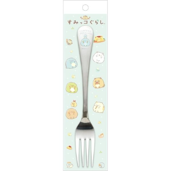 Sumikko Gurashi : Raccoon Tanuki Round Restaurant Tokage Stainless Steel Fork