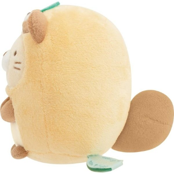 Sumikko Gurashi : Raccoon Tanuki Round Restaurant Neko Collectible Plush