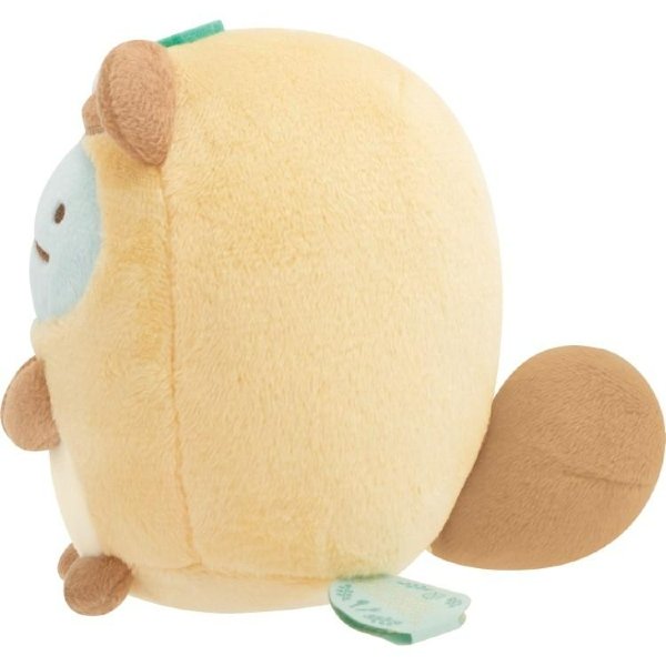 Sumikko Gurashi : Raccoon Tanuki Round Restaurant Tokage Collectible Plush
