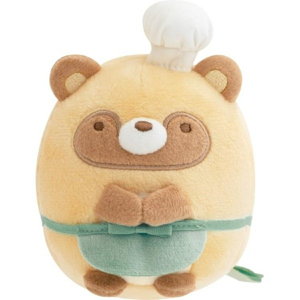 Sumikko Gurashi : Raccoon Tanuki Round Restaurant Collectible Plush