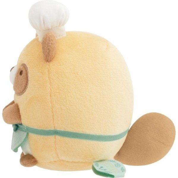 Sumikko Gurashi : Raccoon Tanuki Round Restaurant Collectible Plush