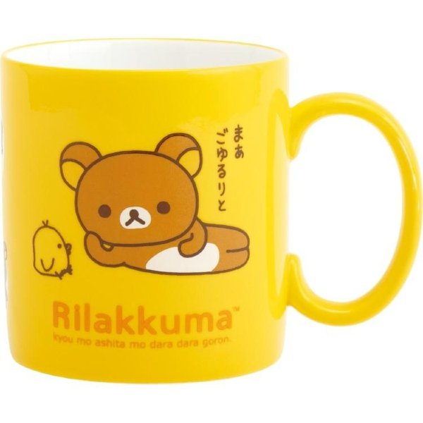 Rilakkuma Yellow Ceramic Mug