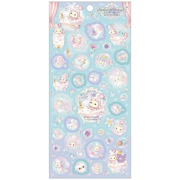 Mofusand Clear Seal Sticker - Shark Cat : Same Nyan