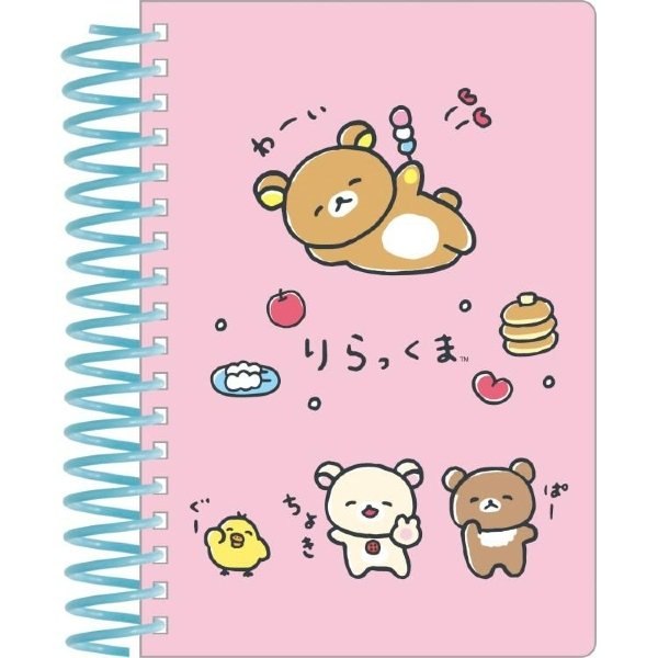 Rilakkuma : Yuruyuru Pokapoka Warm and Cozy Pink B6SP Notebook