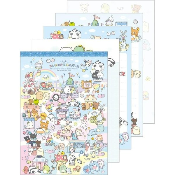 Universe San-X Mamegoma A6 Notepad
