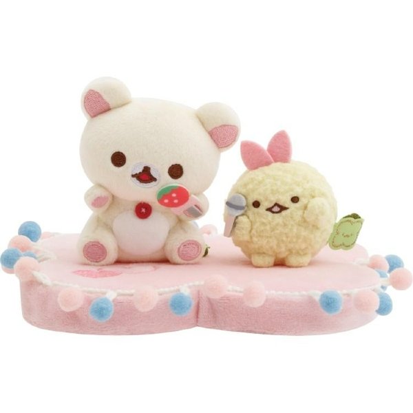 Universe San-X Town Stage Ebifurai no Shippo Korilakkuma & Sumikko Gurashi