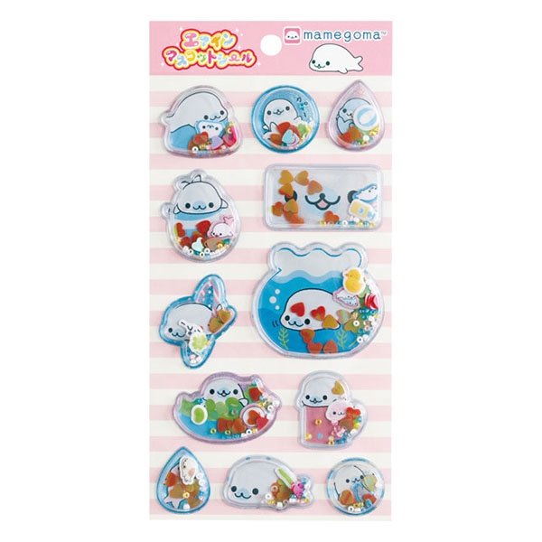 Jinbesan and Donut Island Sticker A