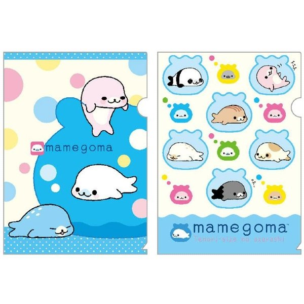 Universe San-X Town Characters A4 Clear File Folder