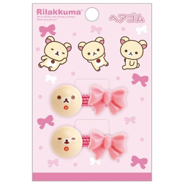 Sumikko Gurashi : Shirokuma 3D Ribbon Face Soft Mascot Hair Tie