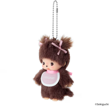 Monchhichi Baby Chichi Keychain Girl