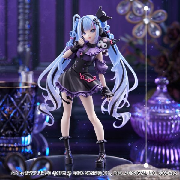 Snow Miku x Kuromi Figurine
