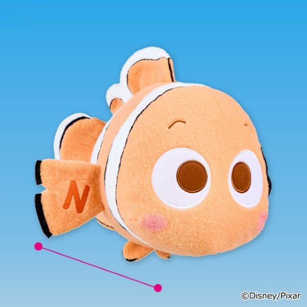 Finding Nemo Milky Boa Super BIG Plush Toy