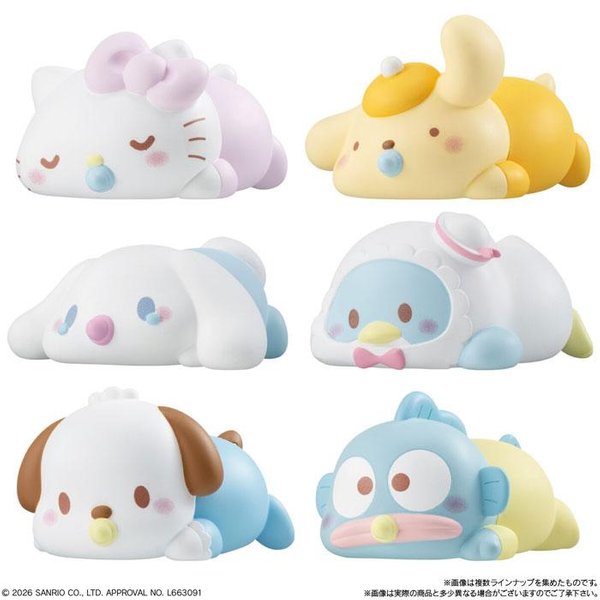 Sanrio Characters Soft Vinyl Figurine Mocchiri
