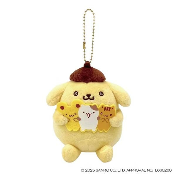 Pompompurin 30th Anniversary Limited Edition Plush Keychain | Seimon-Cho