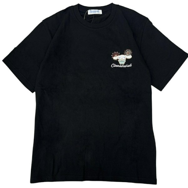 Hello Kitty Japanese Pattern Short-Sleeved T-Shirt with Back Print