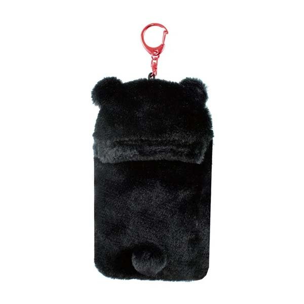 Gloomy Bear Plush Photo Card Key Chain (Black)