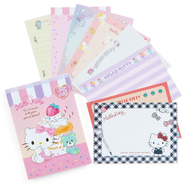 Hello Kitty 2023 Sanrio Original A6 Memo Set