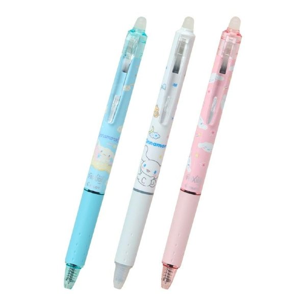 Cinnamoroll FriXion Ball Knock Erasable Gel Pen Set
