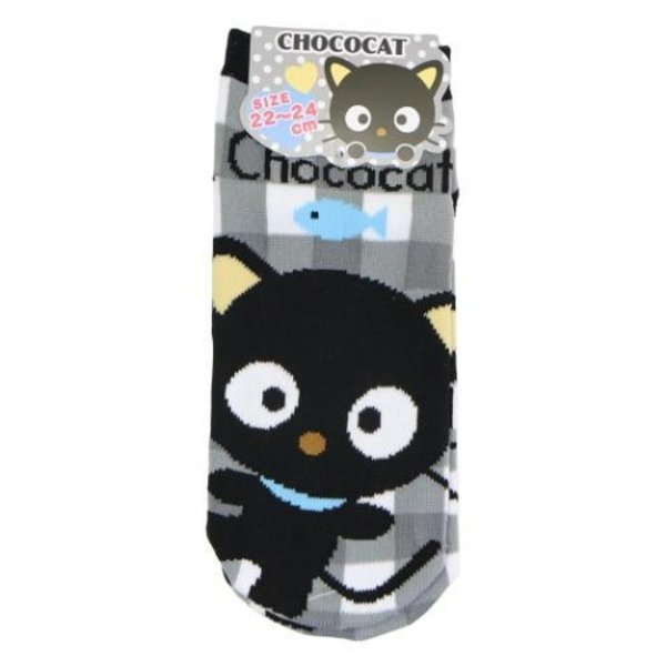Chococat : Plaid Black Sanrio Socks
